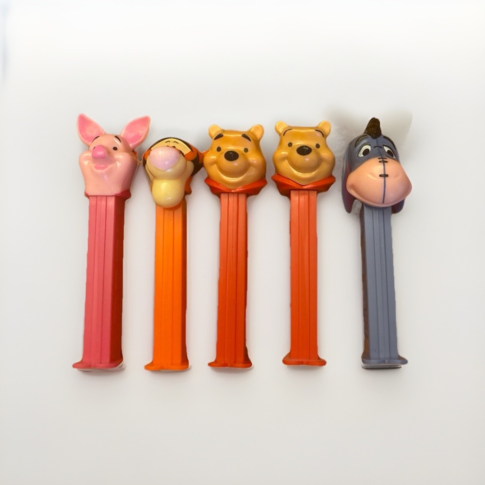 Pez Winne The Pooh And Friends Lot Of 5